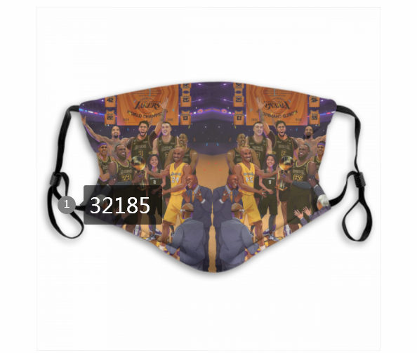 NBA 2020 Los Angeles Lakers39 Dust mask with filter